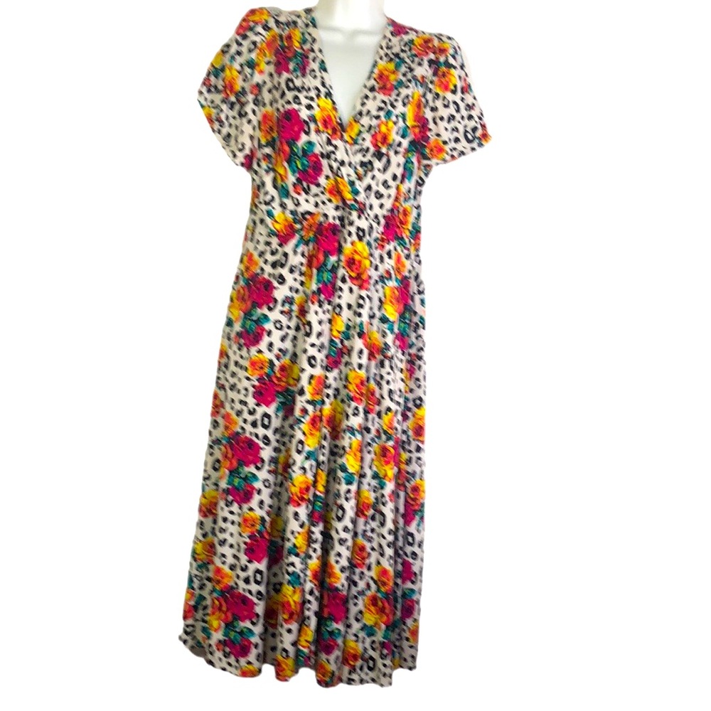 Floral Print Midi Dress